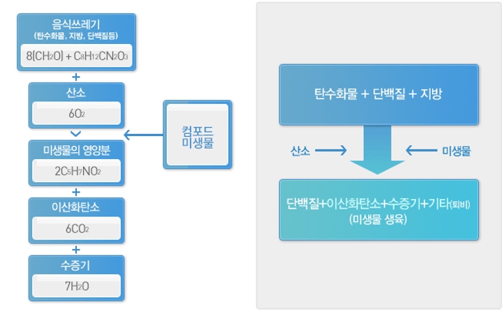 음식물 소멸의 원리