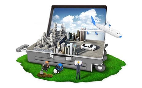 유기 폐기물 처리 플랜트